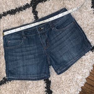 DKNY Hipster Jean Shorts